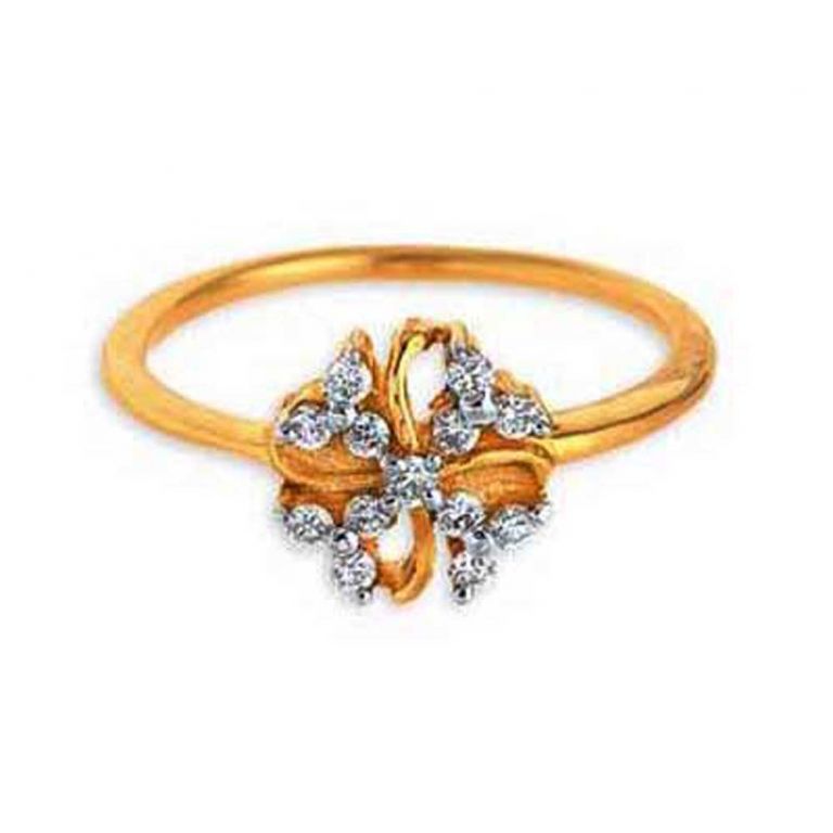 Buy Ag Silver & Real Diamond Prapti Ring ( Code - Agsr0201n ) online
