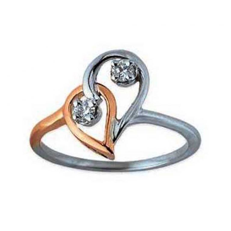 Buy Ag Silver & Real Diamond Naina Ring ( Code - Agsr0204n ) online