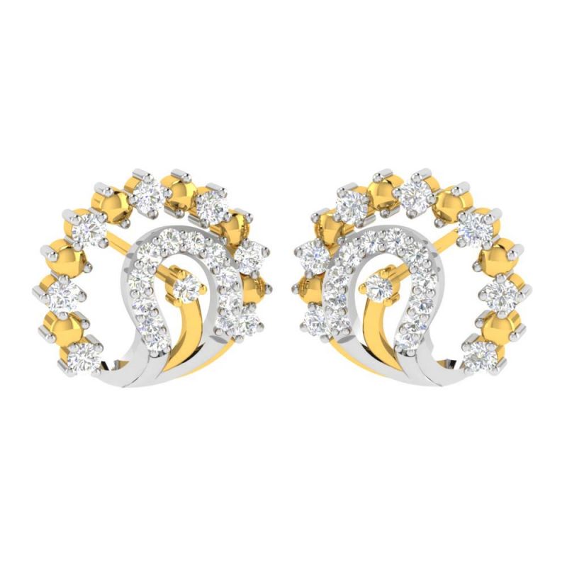 Buy Avsar Real Gold Pradnya Earring (code - Ave406yb) online