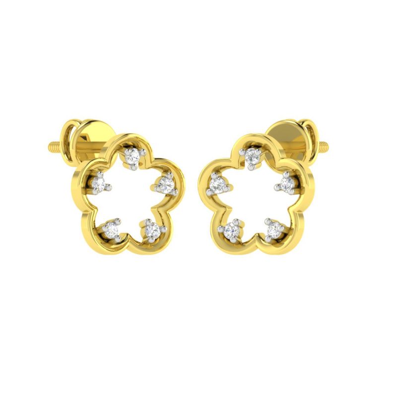 Buy Avsar 14k (585) Gold Earring Ave472yb online