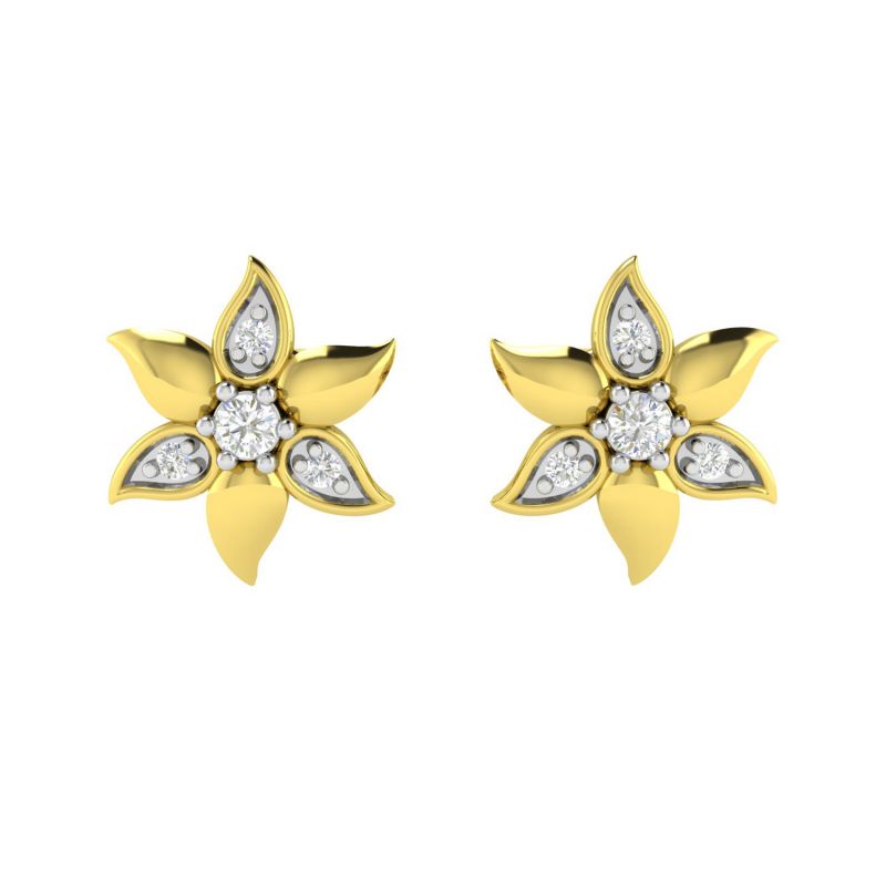 Buy Avsar 14k (585) Gold Earring Ave481yb online