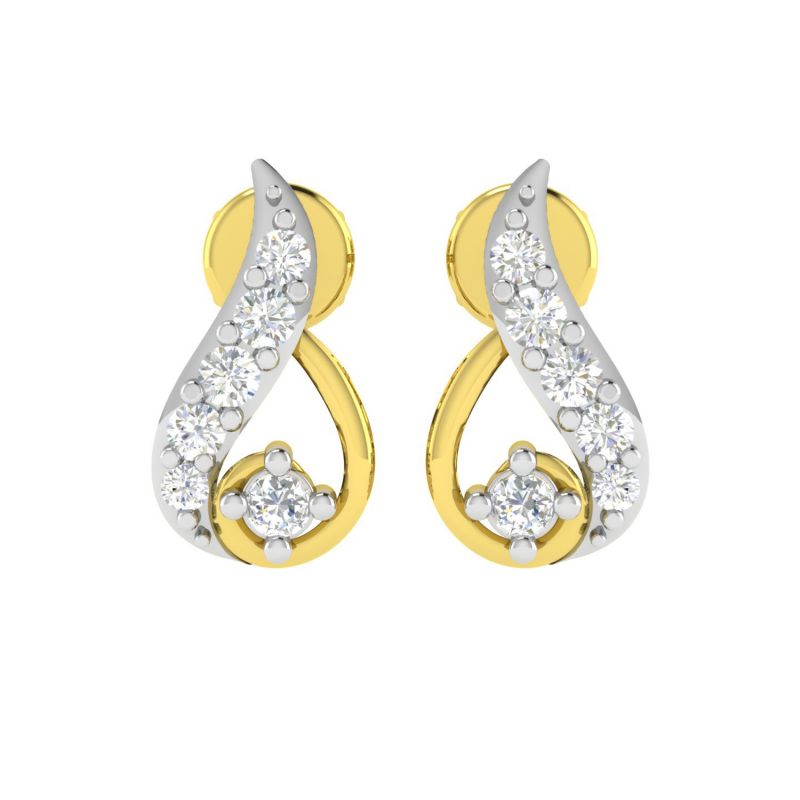 Buy Avsar 14k (585) Gold Earring Ave485yb online
