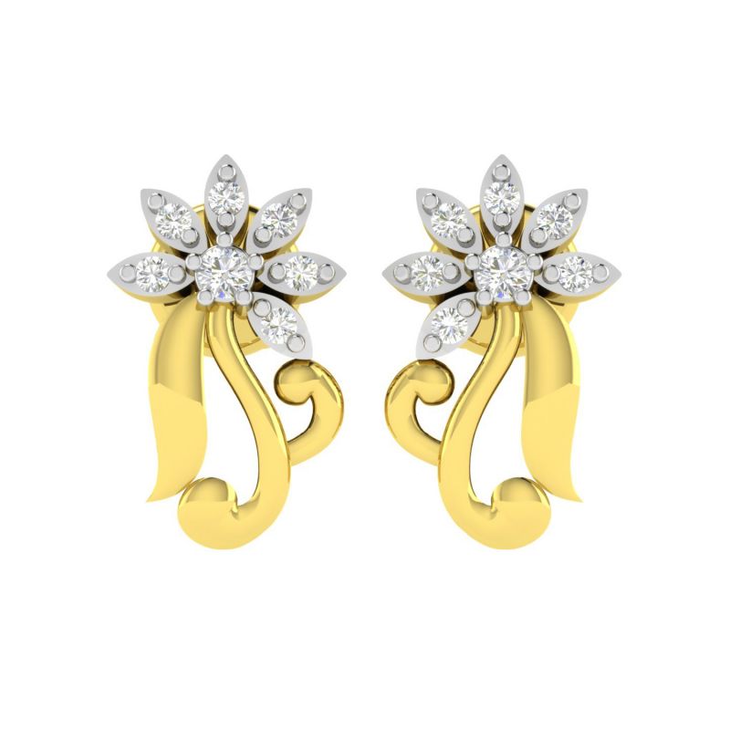 Buy Avsar 14k (585) Gold Earring Ave487yb online