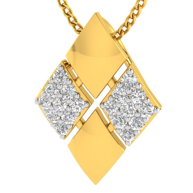 Buy Avsar Real Gold 14k Pendant (code - Avp505yb) online