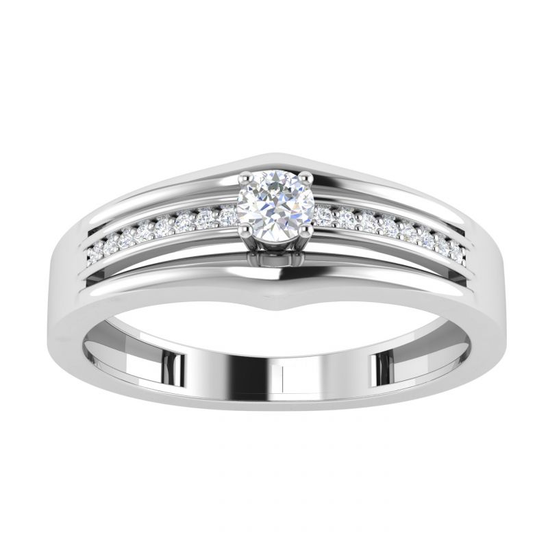 Buy Avsar Real Gold Diamond 18k Ring (code - Avr384a) online