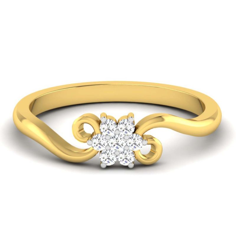 Buy Avsar 18k Diamond Ring (code - Avr399a) online