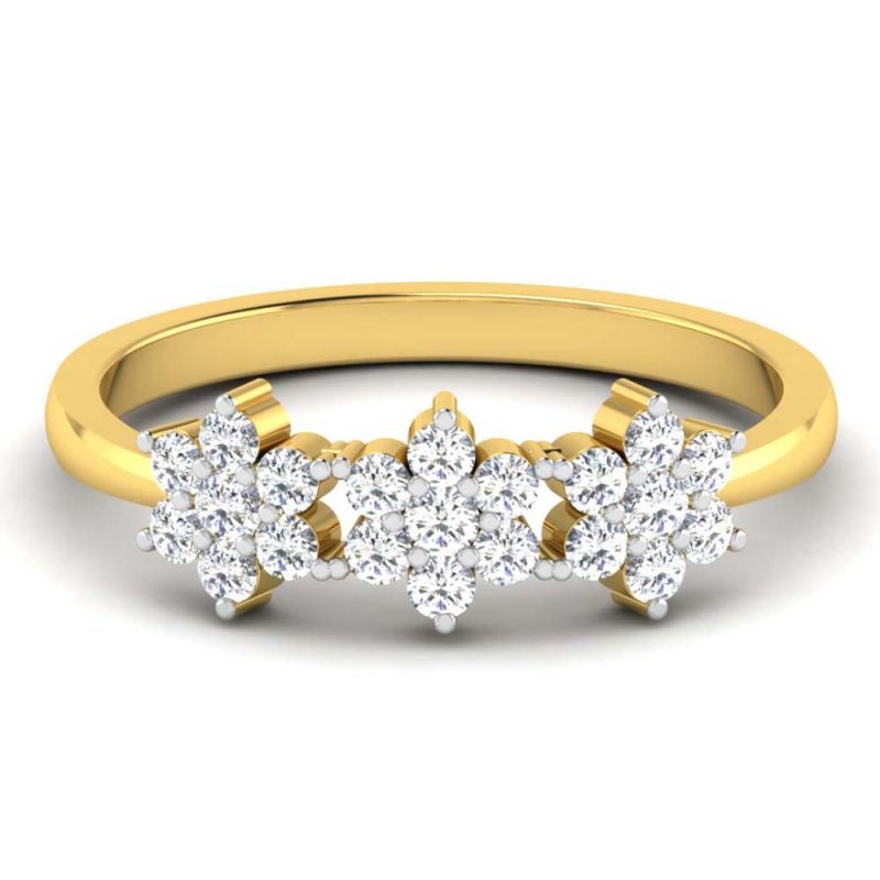 Buy Avsar Real Gold 14k Ring (code - Avr401yb) online