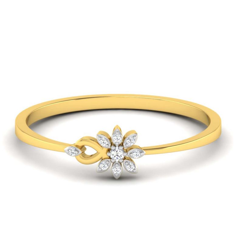 Buy Avsar 18k Diamond Ring (code - Avr403a) online