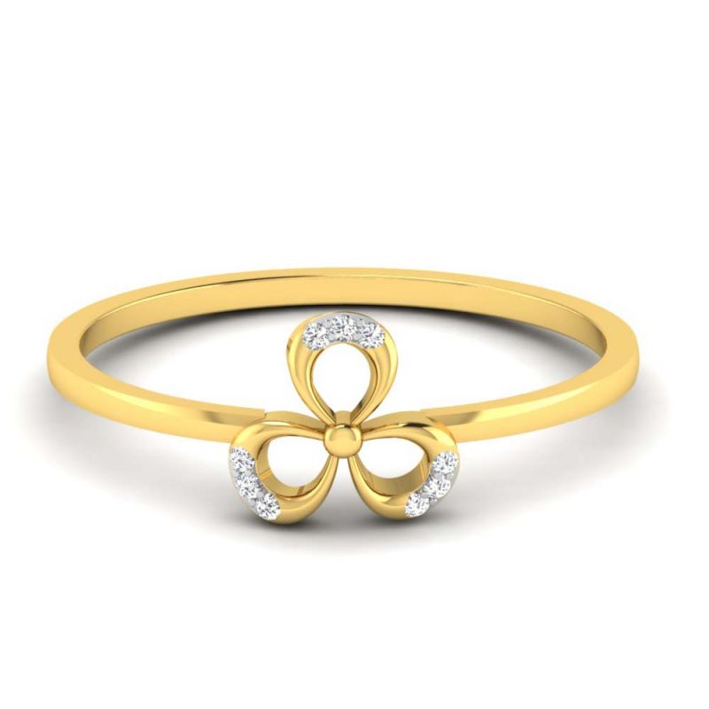 Buy Avsar Real Gold 14k Ring (code - Avr408yb) online