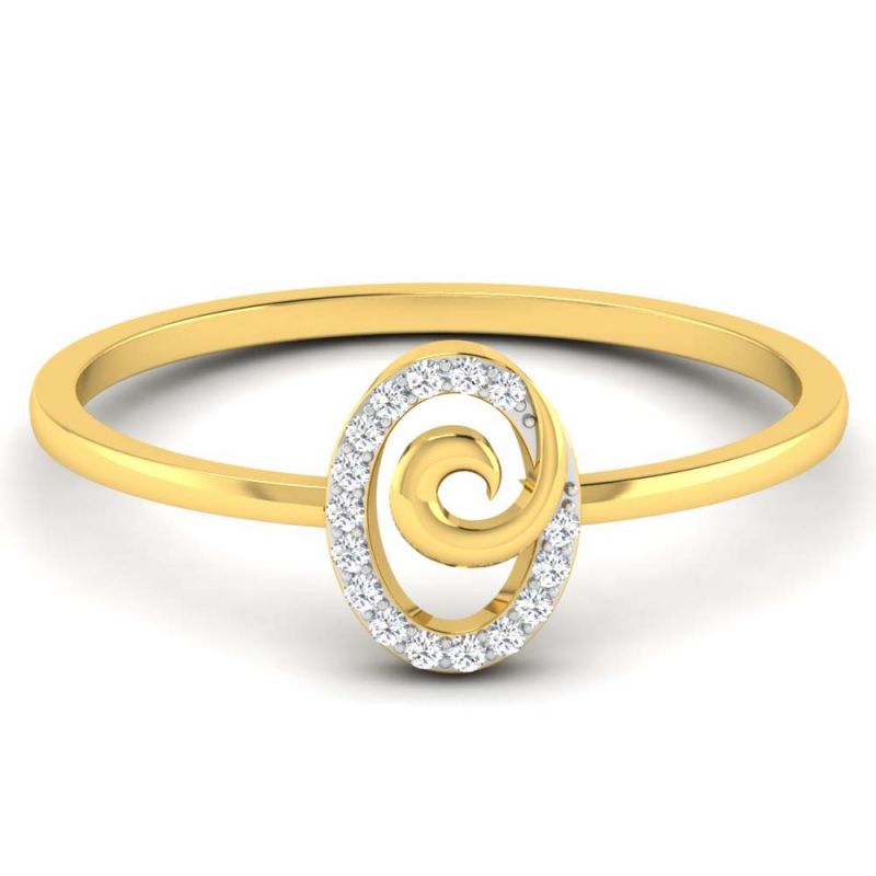 Buy Avsar Real Gold 14k Ring (code - Avr409yb) online