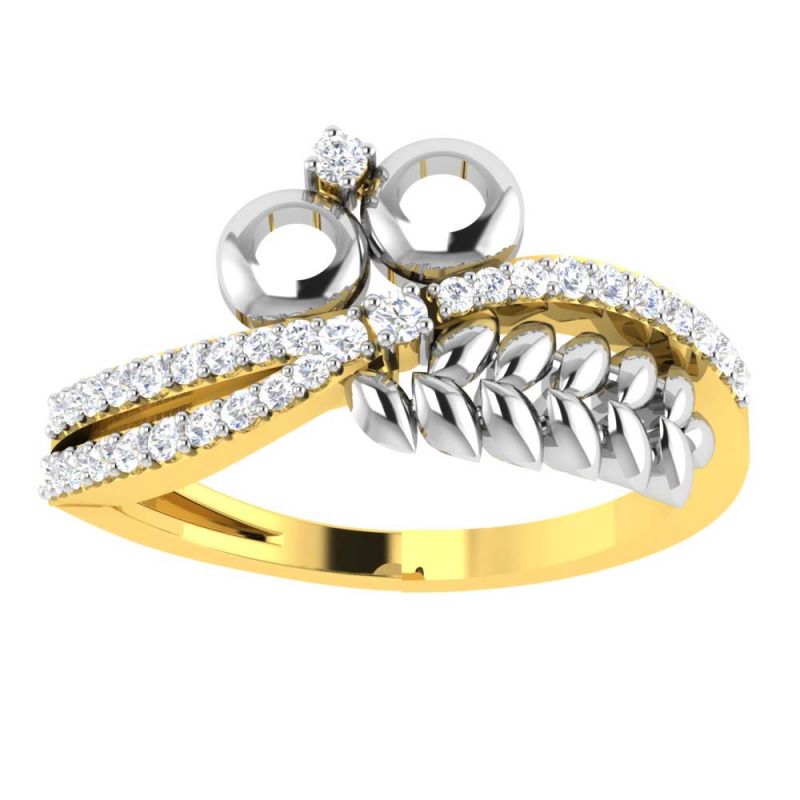 Buy Avsar Real Gold 14k Ring (code - Avr411yb) online