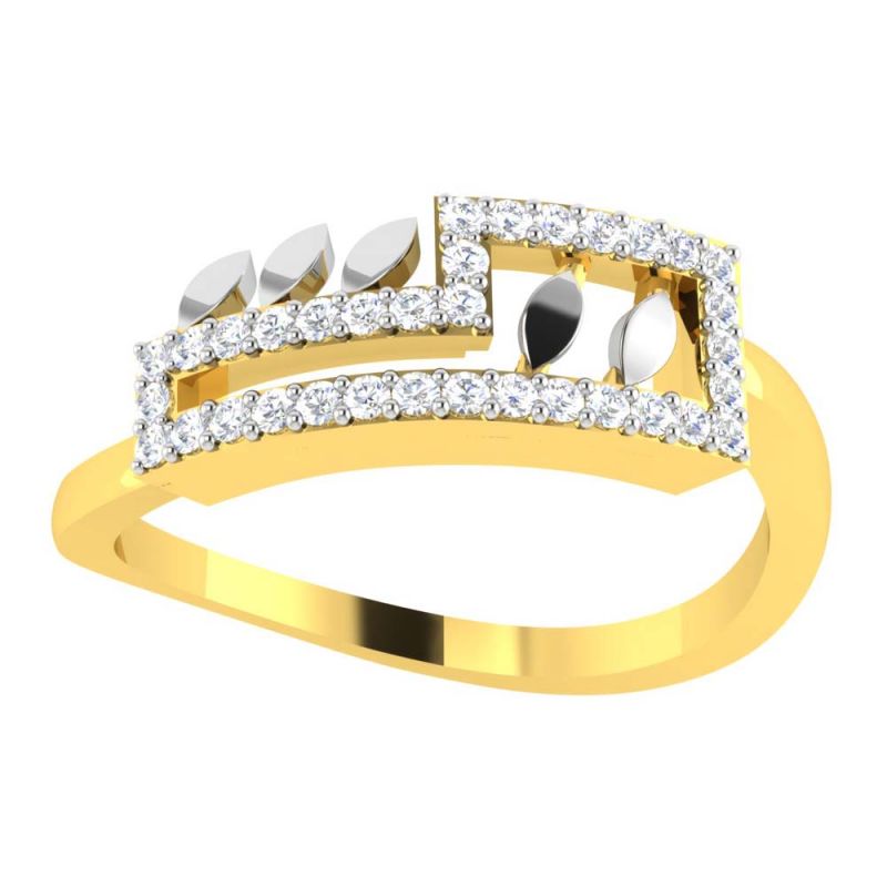 Buy Avsar Real Gold 14k Ring (code - Avr423yb) online