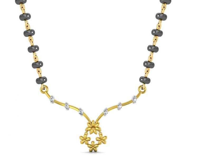 Buy Avsar Real Gold and Diamond Raipur Necklece online