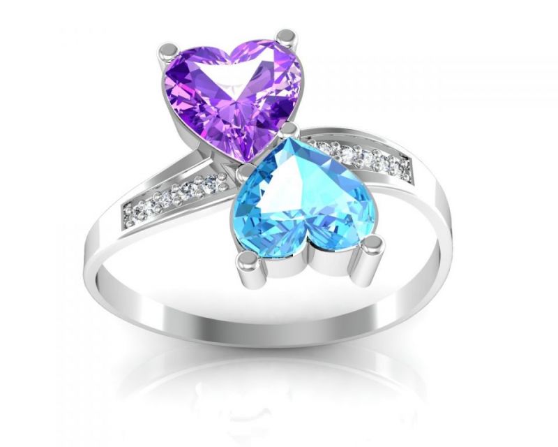 Buy Ag Real Diamond Patna Ring ( Code - Agger001w ) online