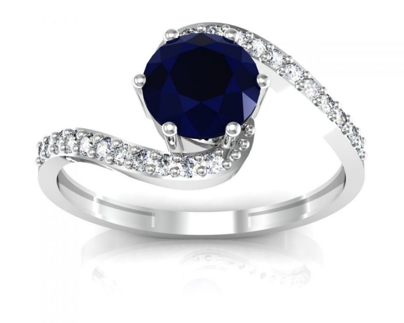 Buy Ag Real Diamond Kareena Ring ( Code - Agger004w ) online