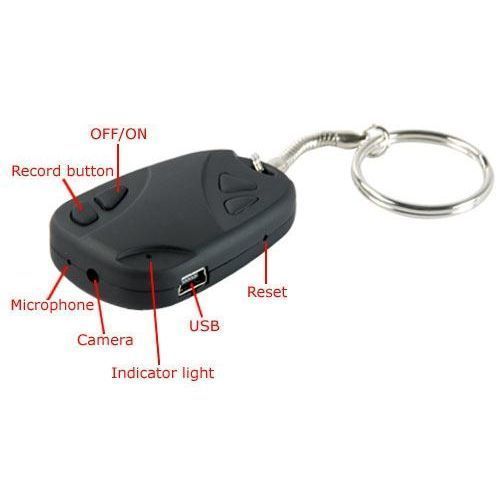 Buy Super Spy Car Key Chain Camera With 4GB Memory Card online