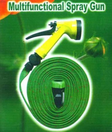 Buy Garden Watering 7.5m Hose Pipe & Water Spray Gun online