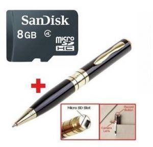 Buy 8GB Micro SD Card USB Spy Pen Camera online