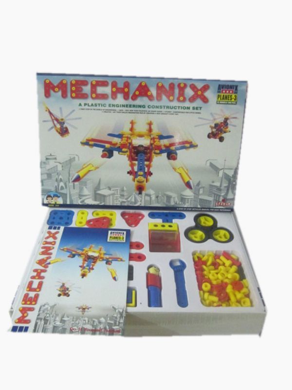 Buy Mechanix Planes 3 , 15 Models 180 PCs Plastic Engineering Construction Set online