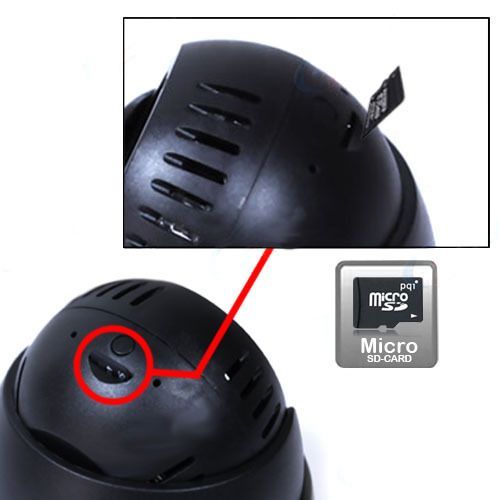 Buy Zvision Dome 24 IR Night Vision Cctv Camera With Memory Card Slot Recording online