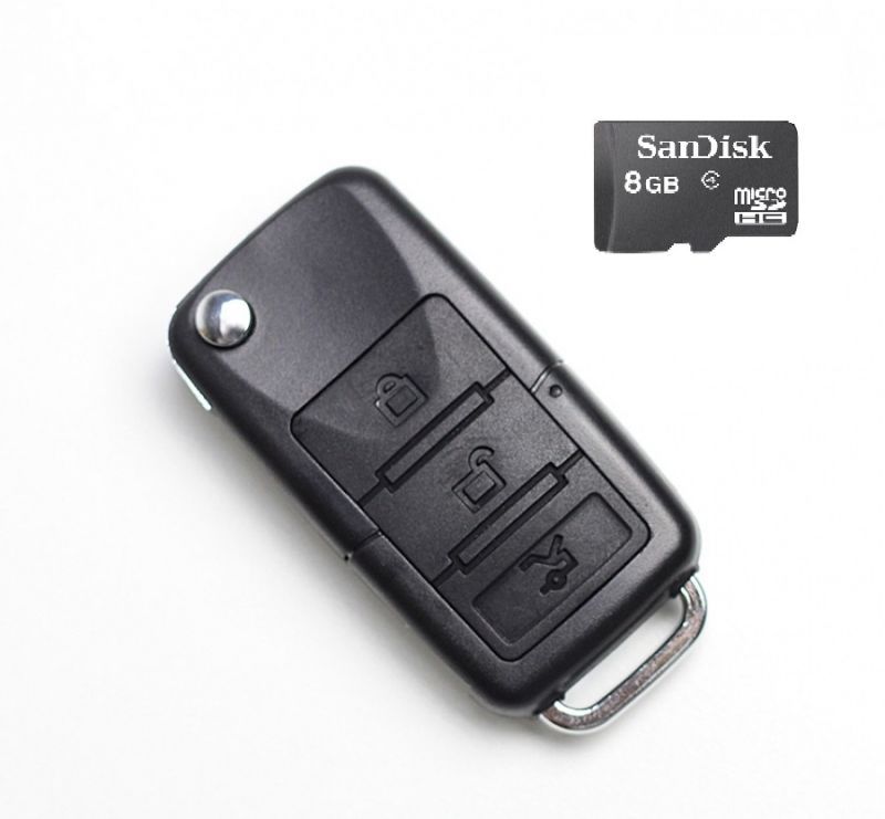 Buy Perfecto Spy Bmw Car Key Chain Camera With 16 GB Micro SD online