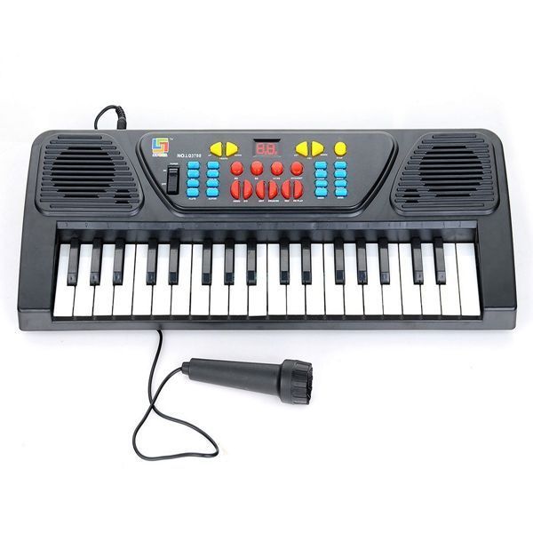 Buy Melody 37 Keys Musical Electronic Piano Keyboard With Karaoke Mic For Kids online