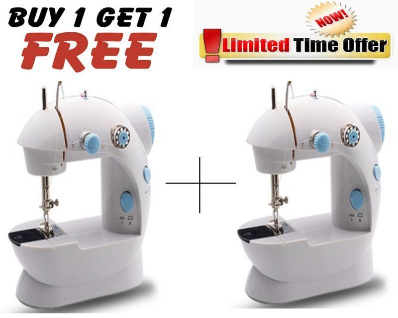 Buy Buy 1 Get 1 Free! Mini Sewing Machine With Foot Pedal - B1g1sewm01 online