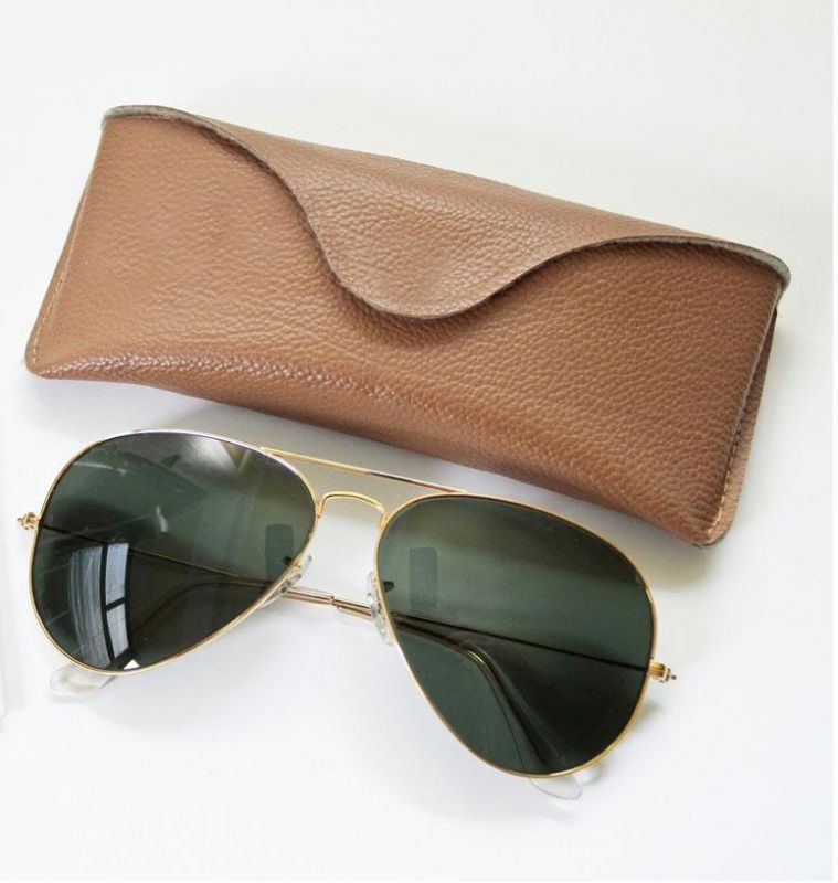 Buy Aviator Sunglass With Trendy Carry Case online