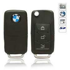 Buy Mini Bmw Car Remote Key Chain Dvr Spy Camera Video&audio,external Memory,hi online