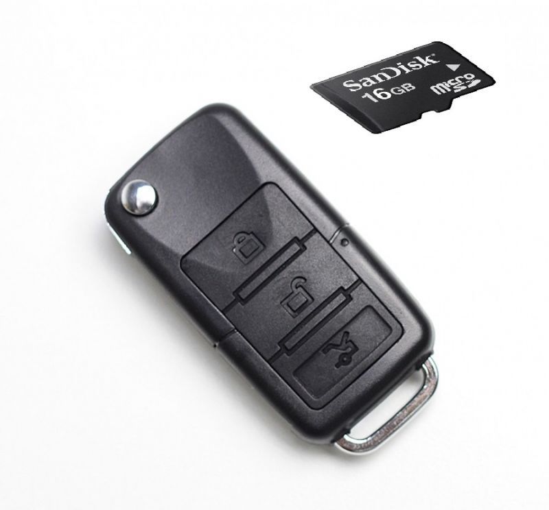 Buy Perfecto Spy Bmw Car Key Chain Camera With 8 GB Micro SD online