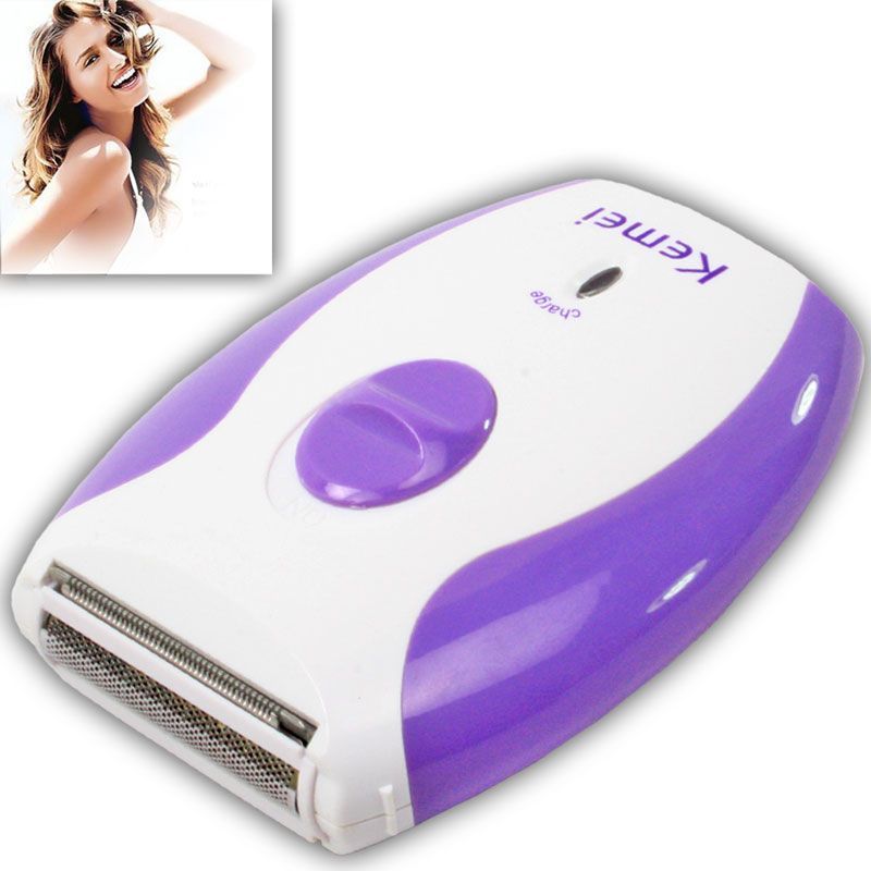 Buy Ladies Washable Cordless Electric Rechargeable Shaver Trimmer Razor online
