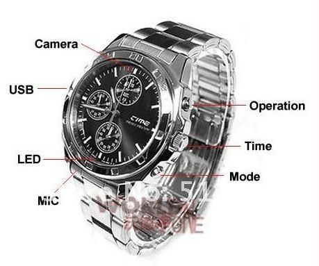 Buy 4GB Spy Wrist Watch With HD Camera Video Audio Dvr online