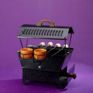Buy Traditional Table Top Charcoal Barbeque Griller Set online