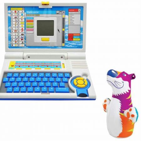 Buy Children Combo English Learner Laptop And Intex Hit Me Bog Bag online