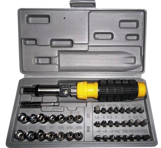 Buy New 40 Pieces Tool Kit Ratchet Screwdriver online