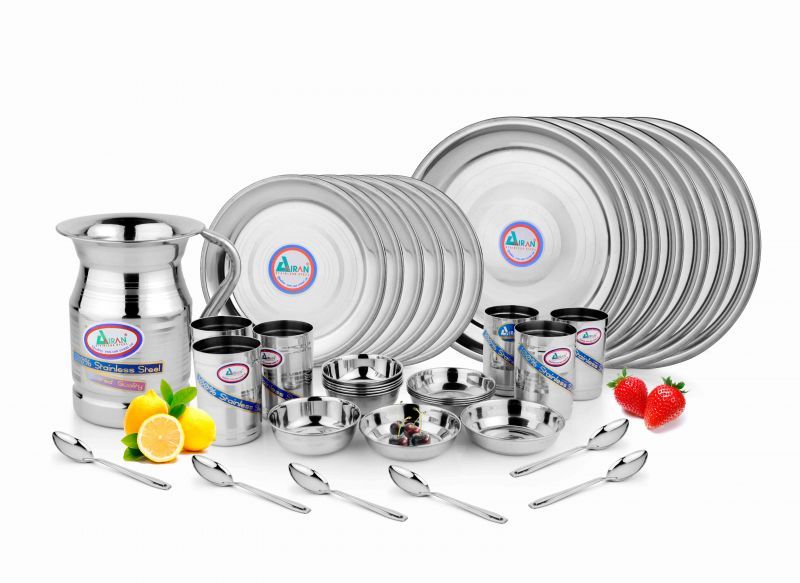 Buy Airan Khana Khazana Stainless Steel 31-piece Dinner Set online