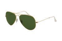 Buy Trendy Aviator Style Uv Protected Sunglass Golden Frame/green Lens online