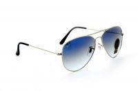 Buy Aviator Style Women Sunglasses Silver Frame/Light Blue Gradient online