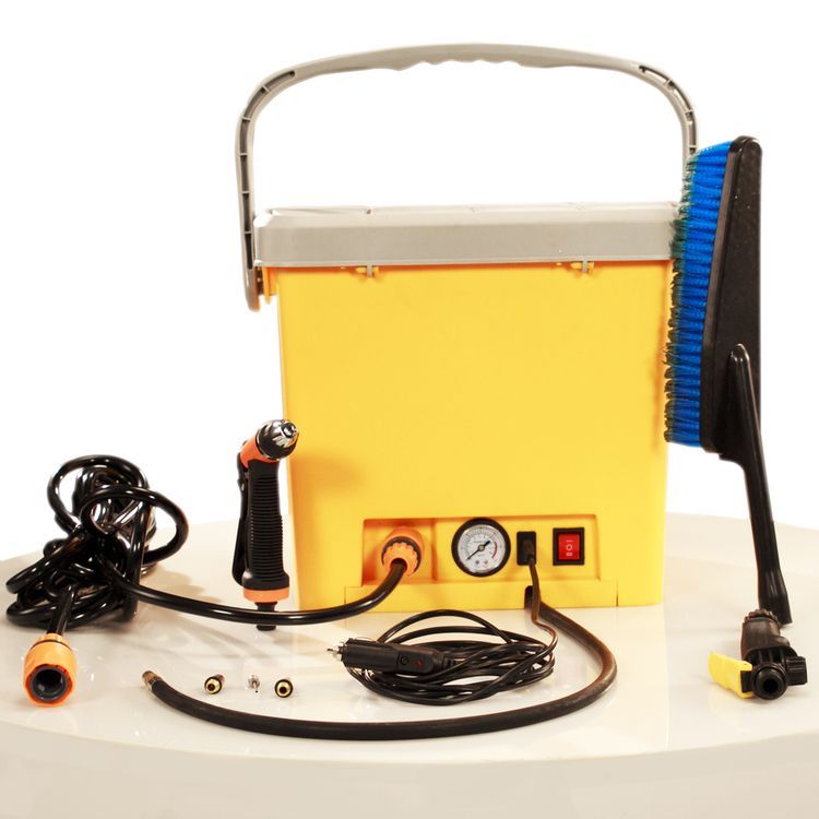 Buy Portable Car Washer Water Spray Gun With Air Compressor online