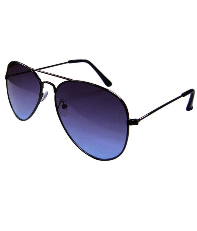 Buy Lister Dark Blue Casual Aviator Sunglasses online