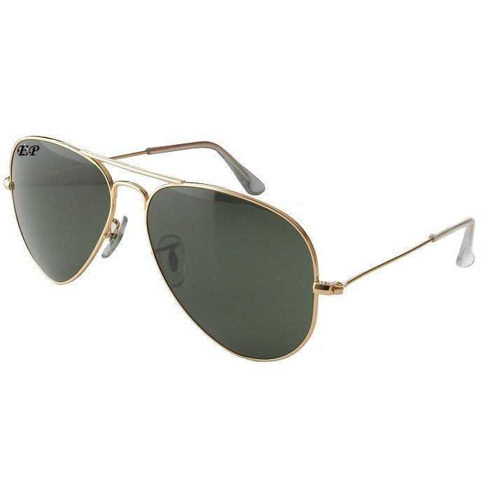 Buy EDGE Plus Black Aviator Sunglasses With Golden Frame online