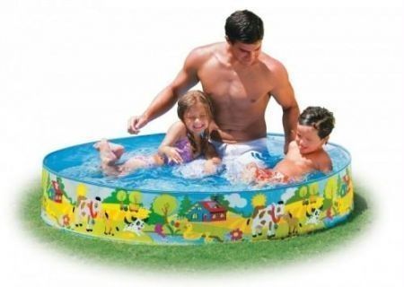 Buy Intex Swimming Pool 4 Feet Without Air - 58474 online