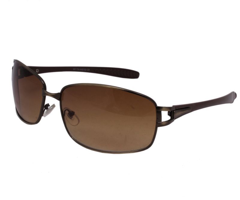 Buy Sushito Brown Frame Square Uv Protective Sunglass online