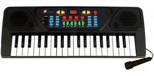 Buy 37 Keys Musical Electronic Pian Keyboard Player Microphone Mic Gifts Karaok online