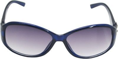 Buy Superx Blue Oval Sunglass For Women online