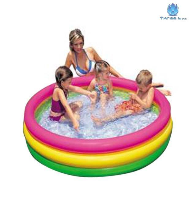 Buy Intex Snap Set Water Swimming Pool For Babies 5 Feet online