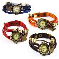 Buy Set Of 4 Vintage Style Ladies Leather Bracelet Watch online