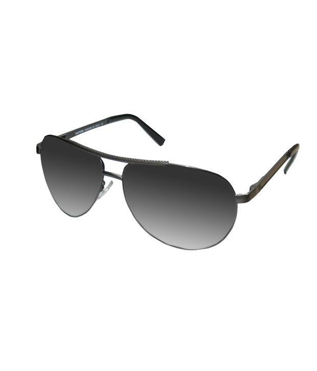 Buy Raptor Black Aviator Round Sunglasses online