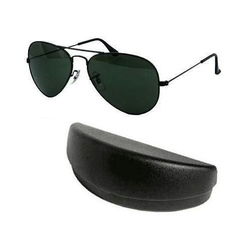 Buy Black Aviator Sunglasses Mens Sunglass With Hard Case online