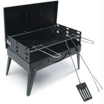 Portable Charcoal Bbq Grill India Grills Toasters Grillers Flatlander Portable Barbecue Charcoal Grill Le India